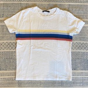 brandy melville striped tee